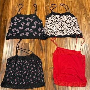 Victoria's Secret Camisole Collection - Black, White, Red, Pink